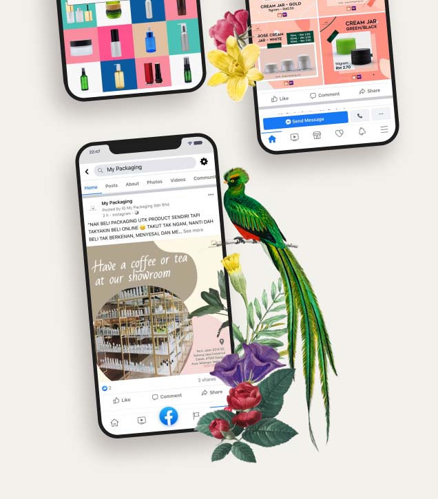 Mypackaging Digital Marketing Case study Malaysia Company mobile for My Packaging