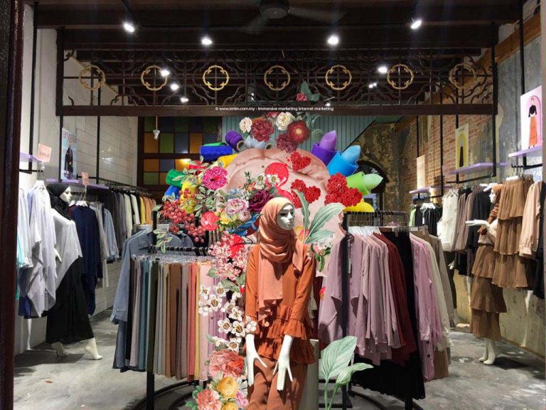 Muslimah fashion SEO front banner case study Digital marketing pj