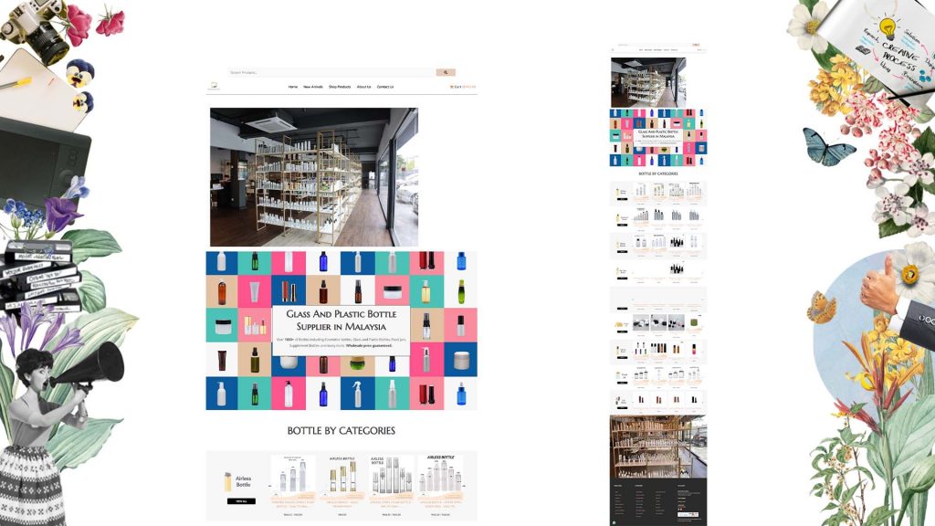 Mypackaging Screen Shot website design in Malaysia Portfolio Pj